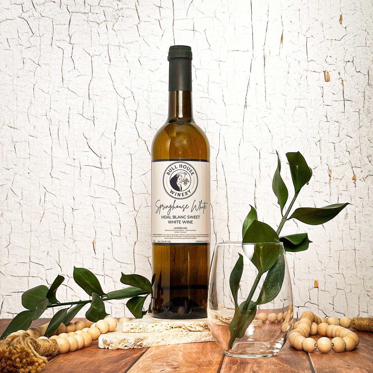Spring House White | Sweet Vidal Blanc Wine