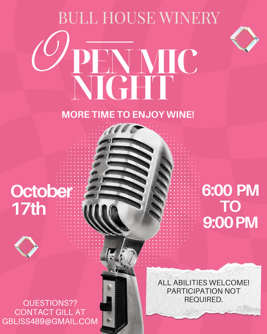 Open Mic Night - October 17th