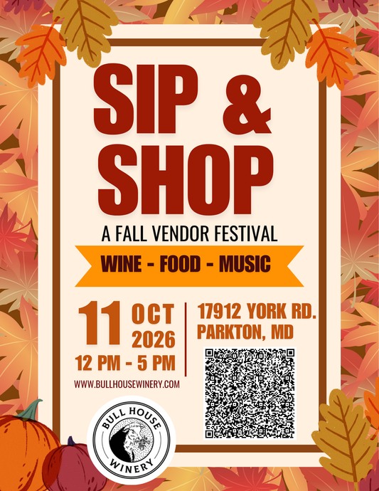 Fall 2026 Sip & Shop | Market - Food- Music